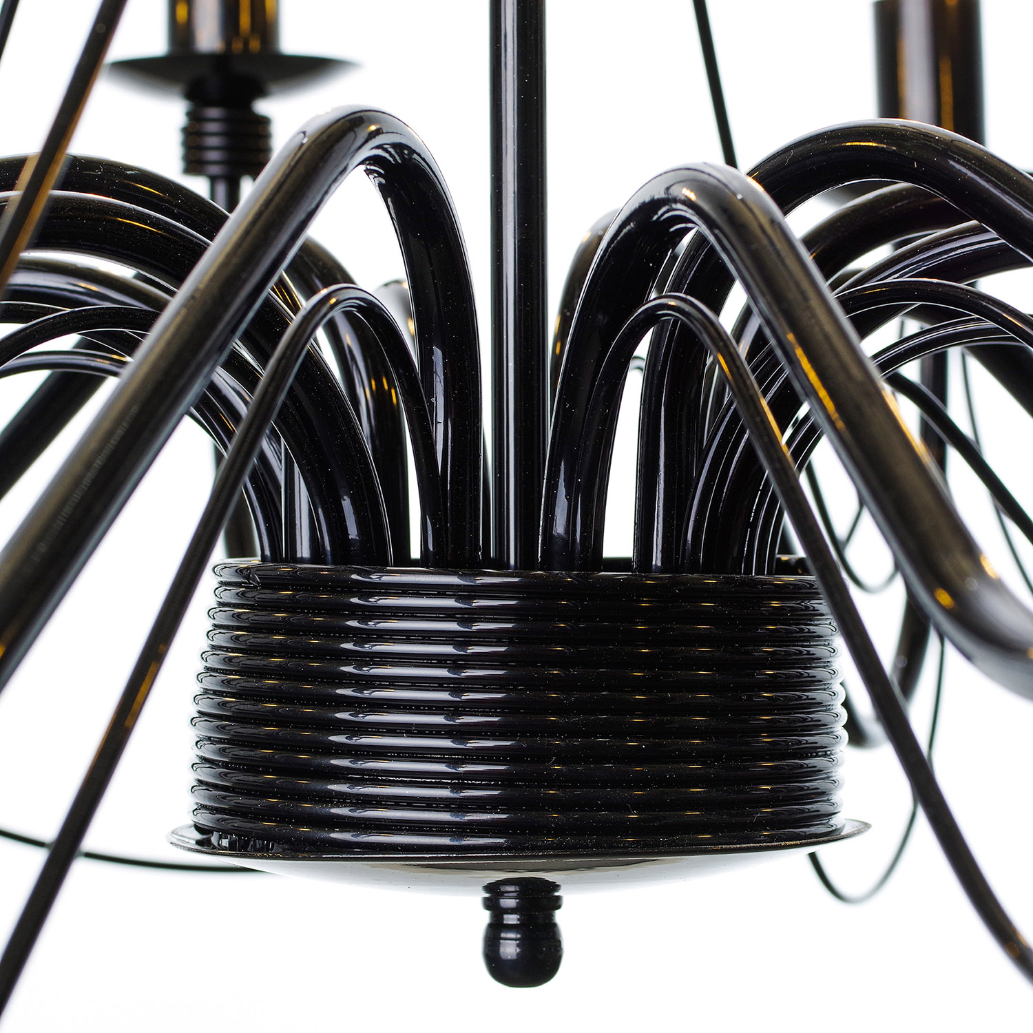 Závěsný lustr v černém lesklém provedení 30306 "Isabella" foto6