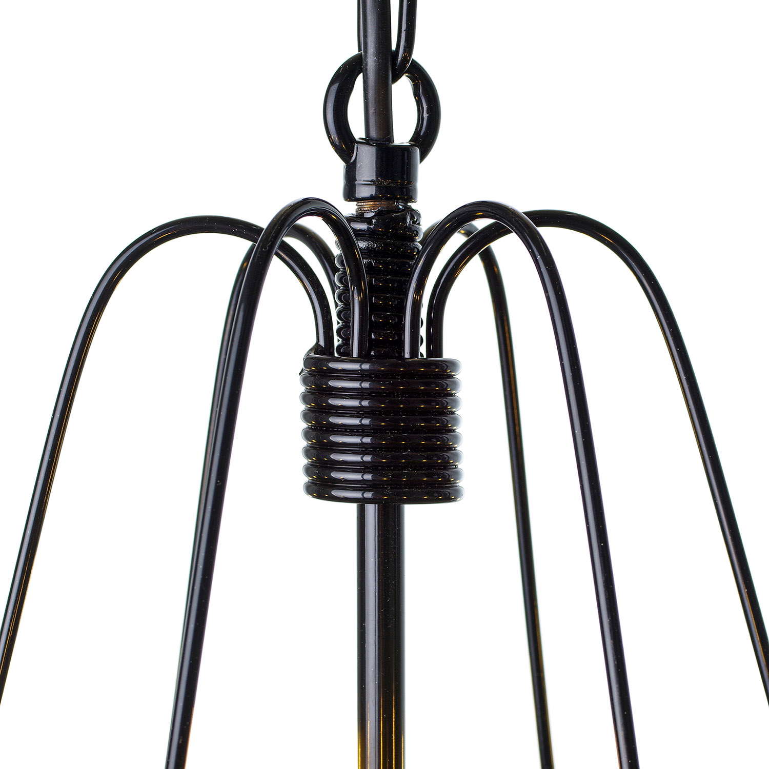 Závěsný lustr v černém lesklém provedení 30306 "Isabella" foto4