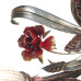 Lustr přisazený s červenými růžemi  15655 "ROSE FLOWER" foto8