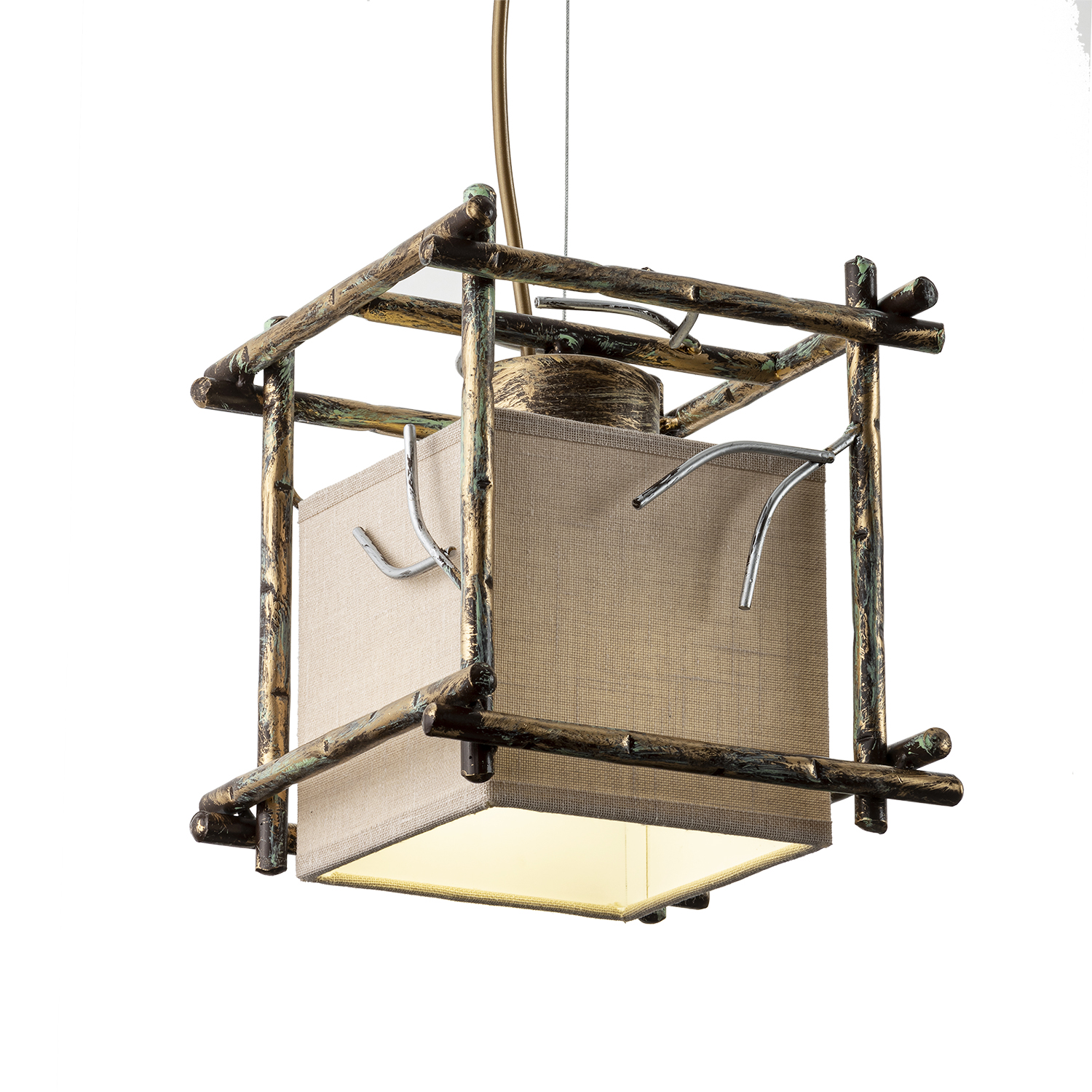 Závěsný lustr na lanku 16701 "SAVANNA CUBO" foto2