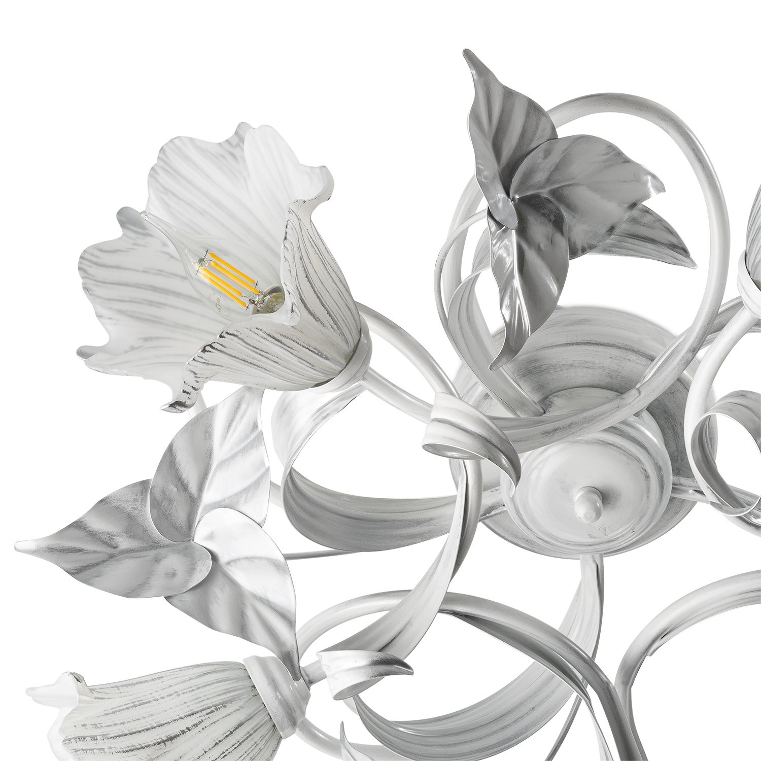 Přisazený lustr v bílém provedení 17205 "LIZAVETA" foto2