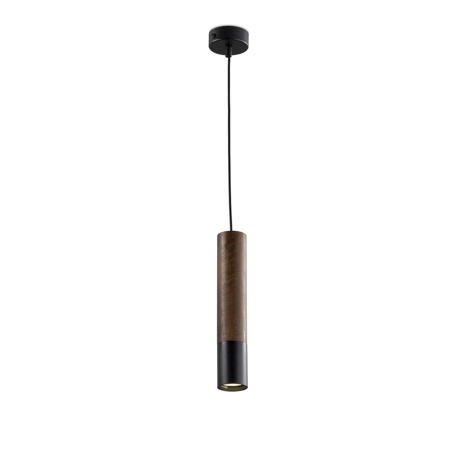 Pendant luminaire 40555 "GLAZE WOOD"