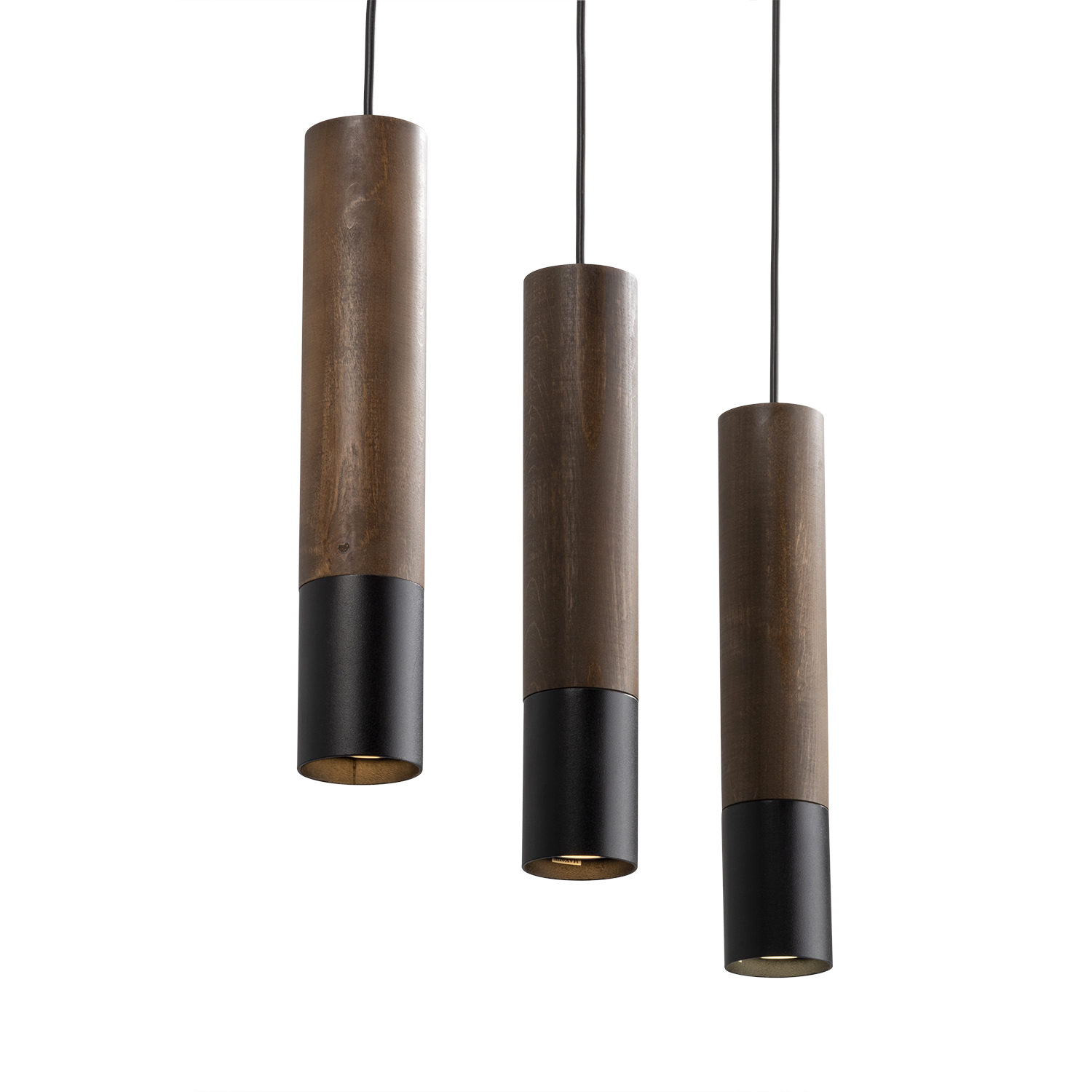 Pendant luminaire 40599 "GLAZE WOOD" foto3