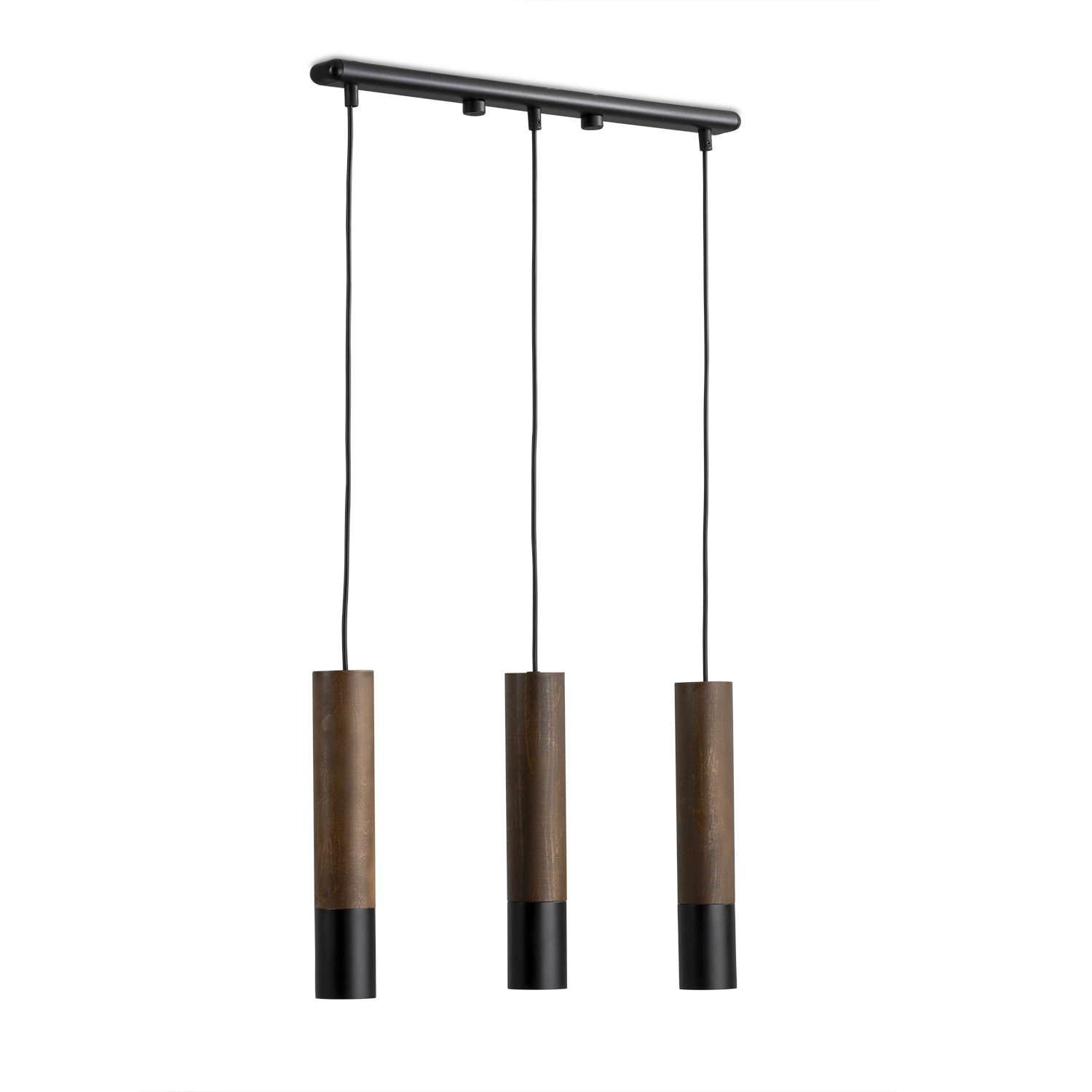 Pendant luminaire 40599 "GLAZE WOOD" foto2