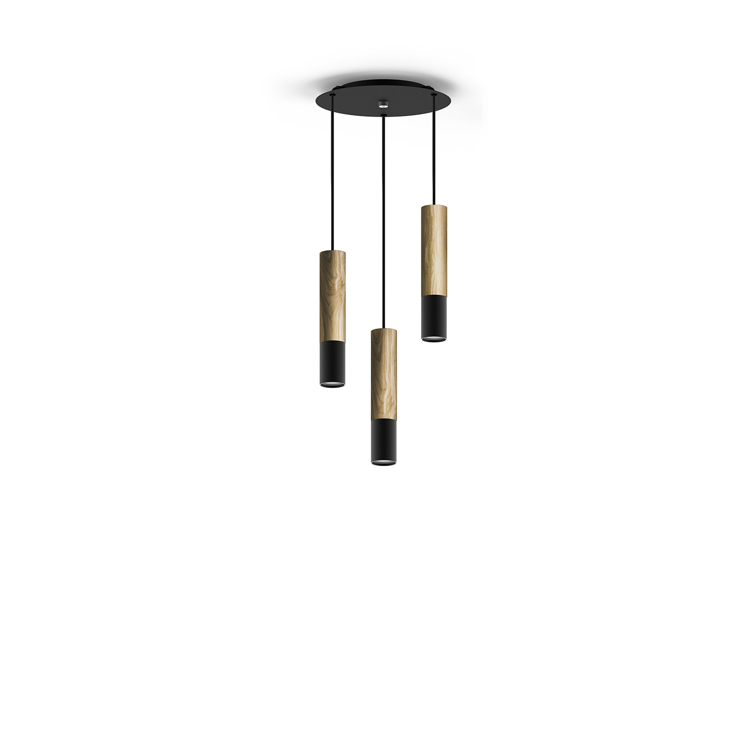 Pendant light 40899 "GLAZE WOOD" foto2