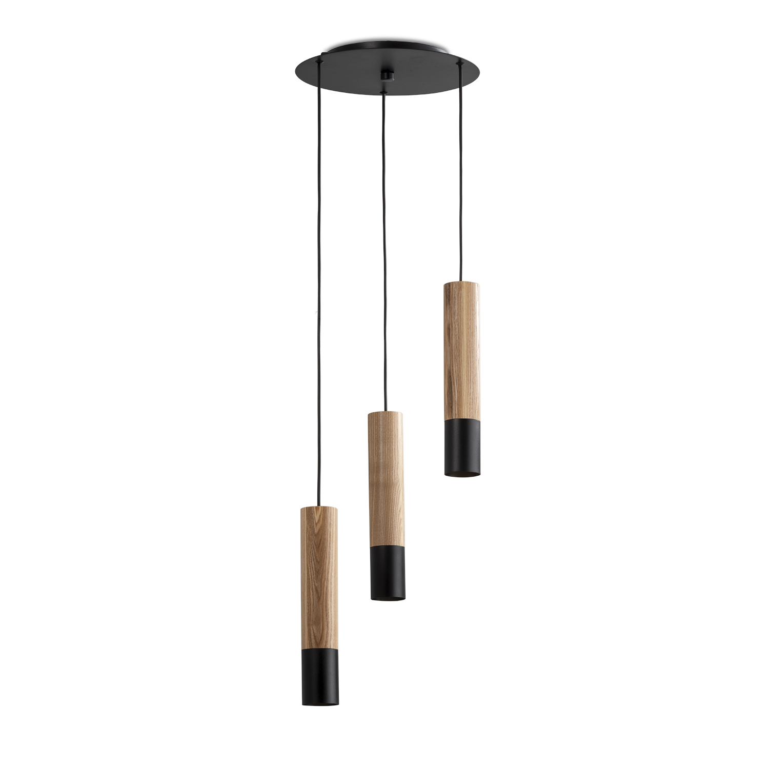 Pendant light 40899 "GLAZE WOOD"