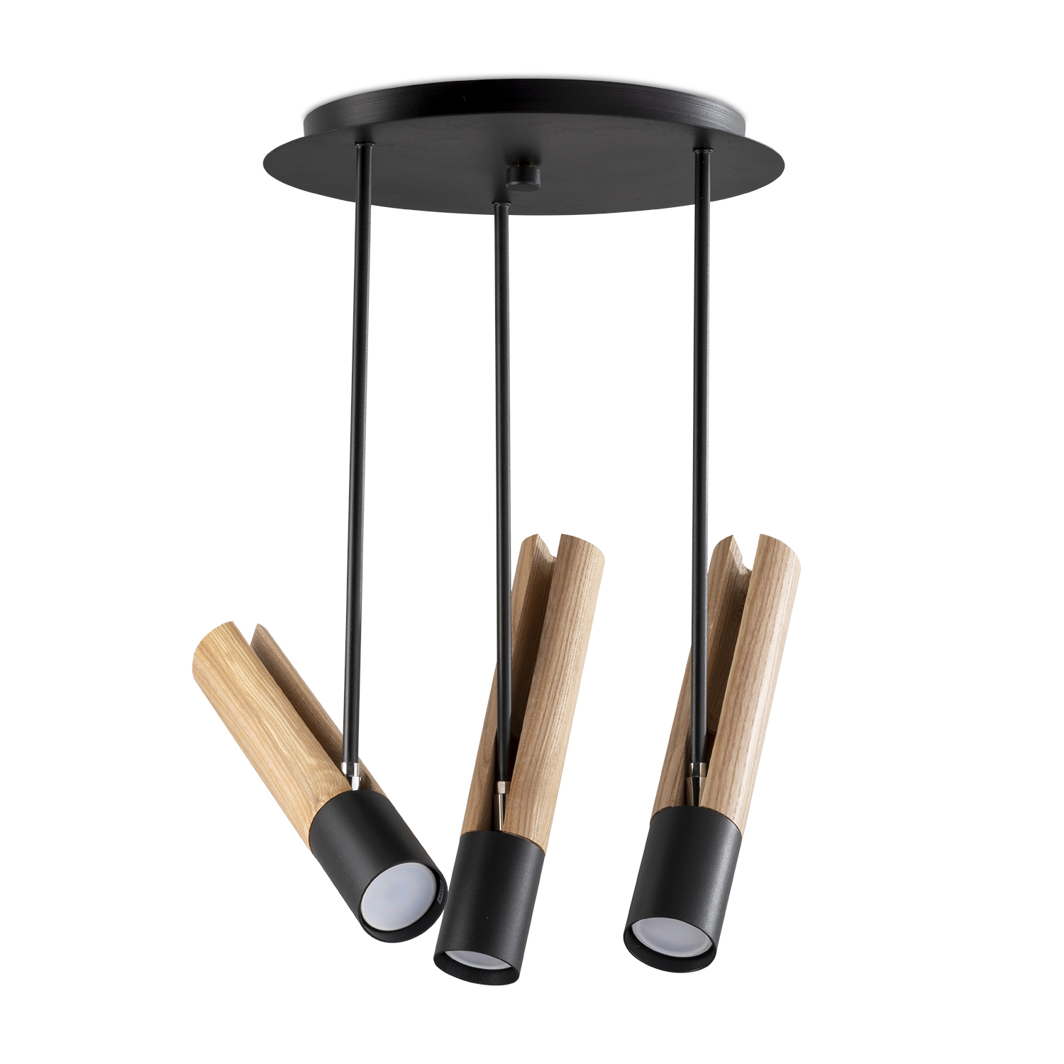 Lustr na tyči 40908 "GLAZE WOOD" foto2