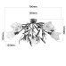 Pohádkový designový přisazený lustr ve floristickém stylu 4805 "EDEN" foto4