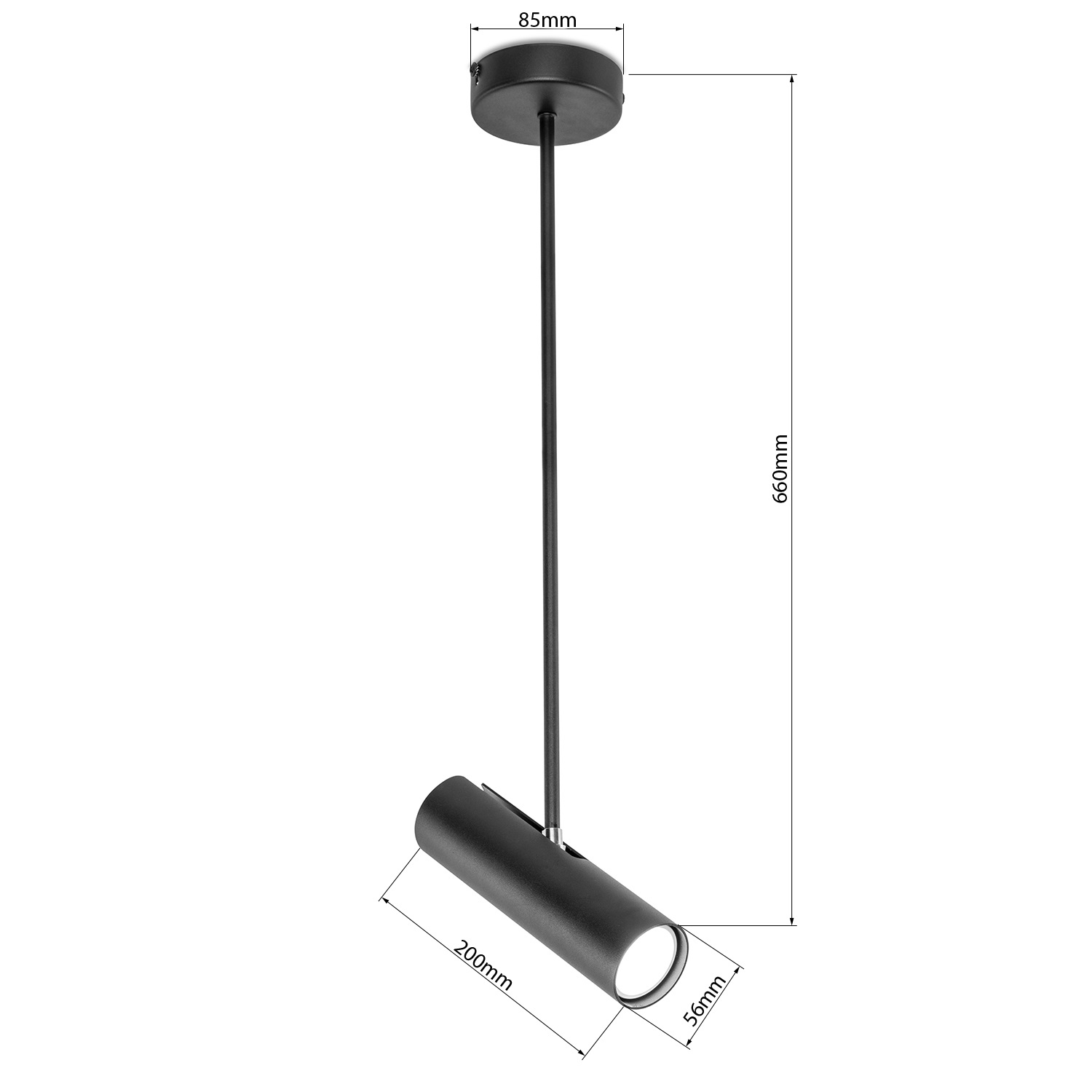 Spot luminaire 60307 "GLAZE" foto2