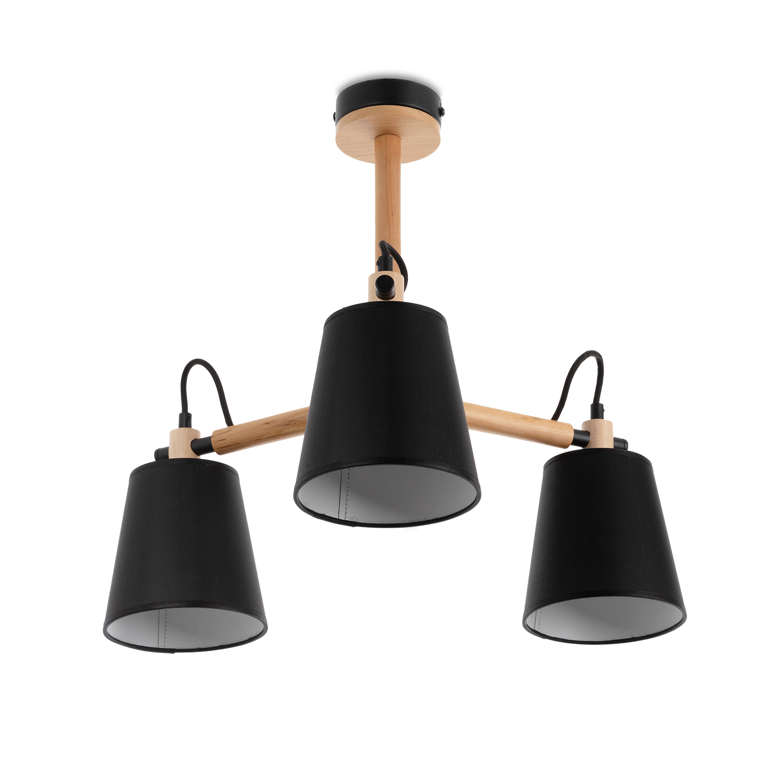 Skandinávský Lustr s Třemi Rameny na Tyči 60433 "SYMPHONY"