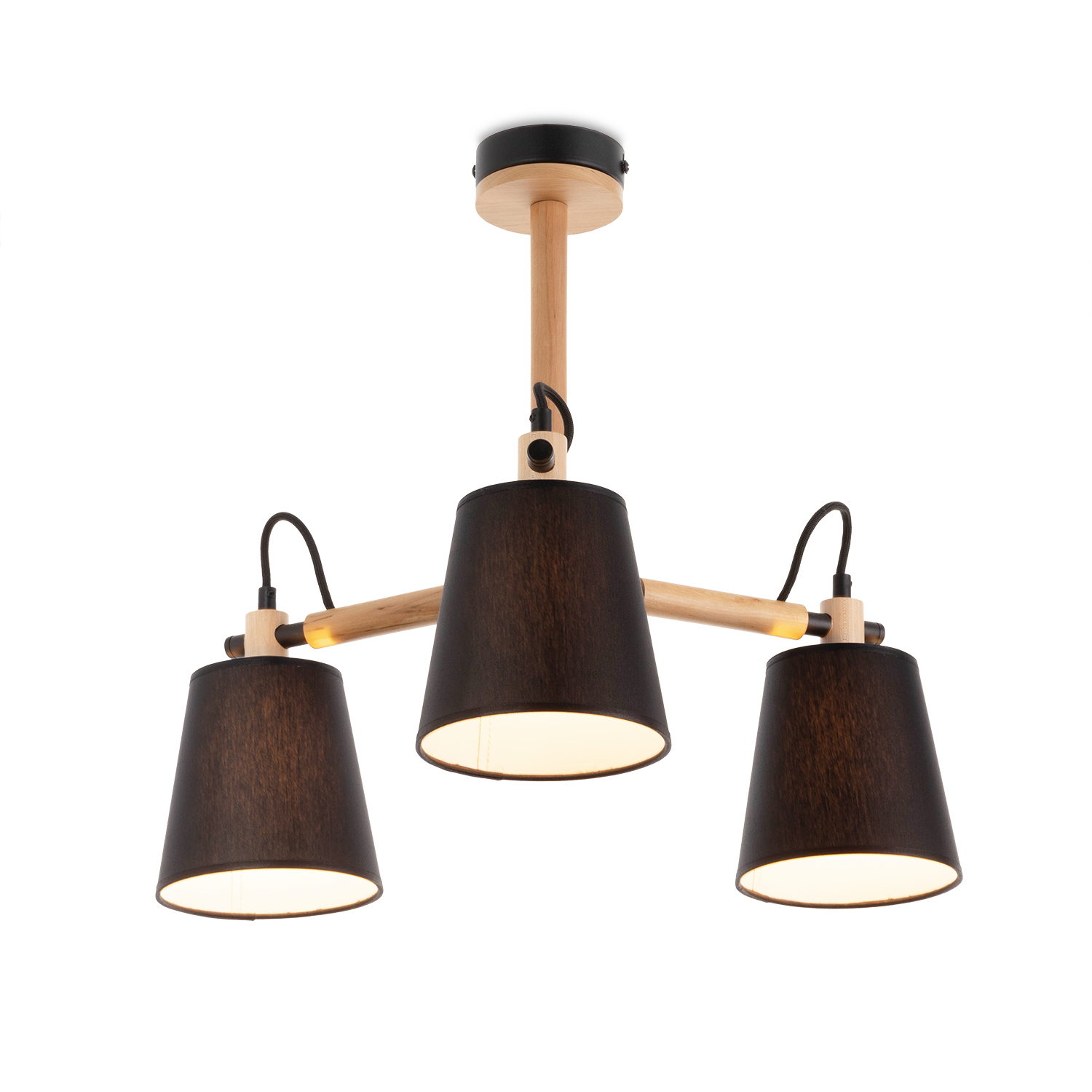 Skandinávský Lustr s Třemi Rameny na Tyči 60433 "SYMPHONY" foto2