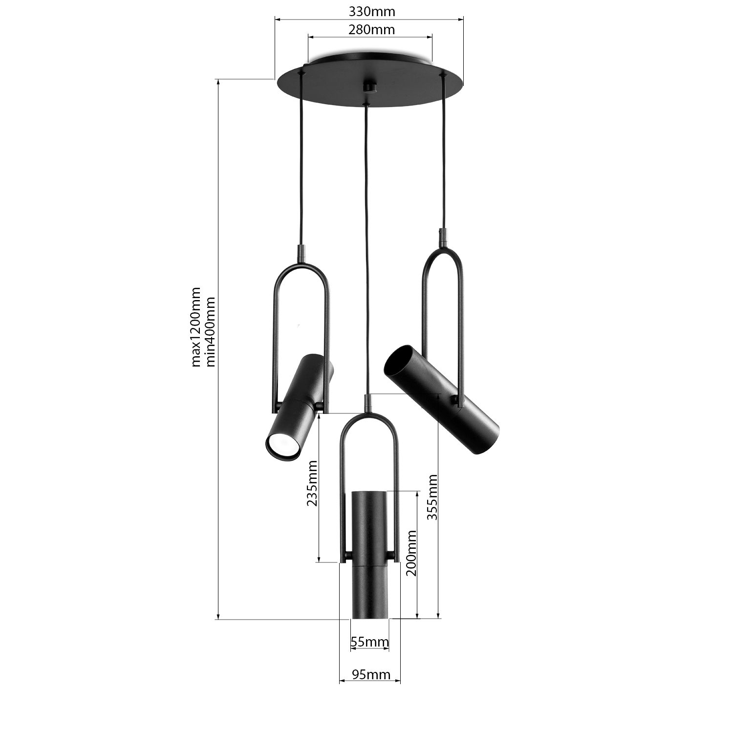 Pendant light 6755 "OPTICS" foto3