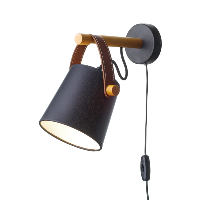 Wall lamp with cable and switch and plug. 442 "RIONI"