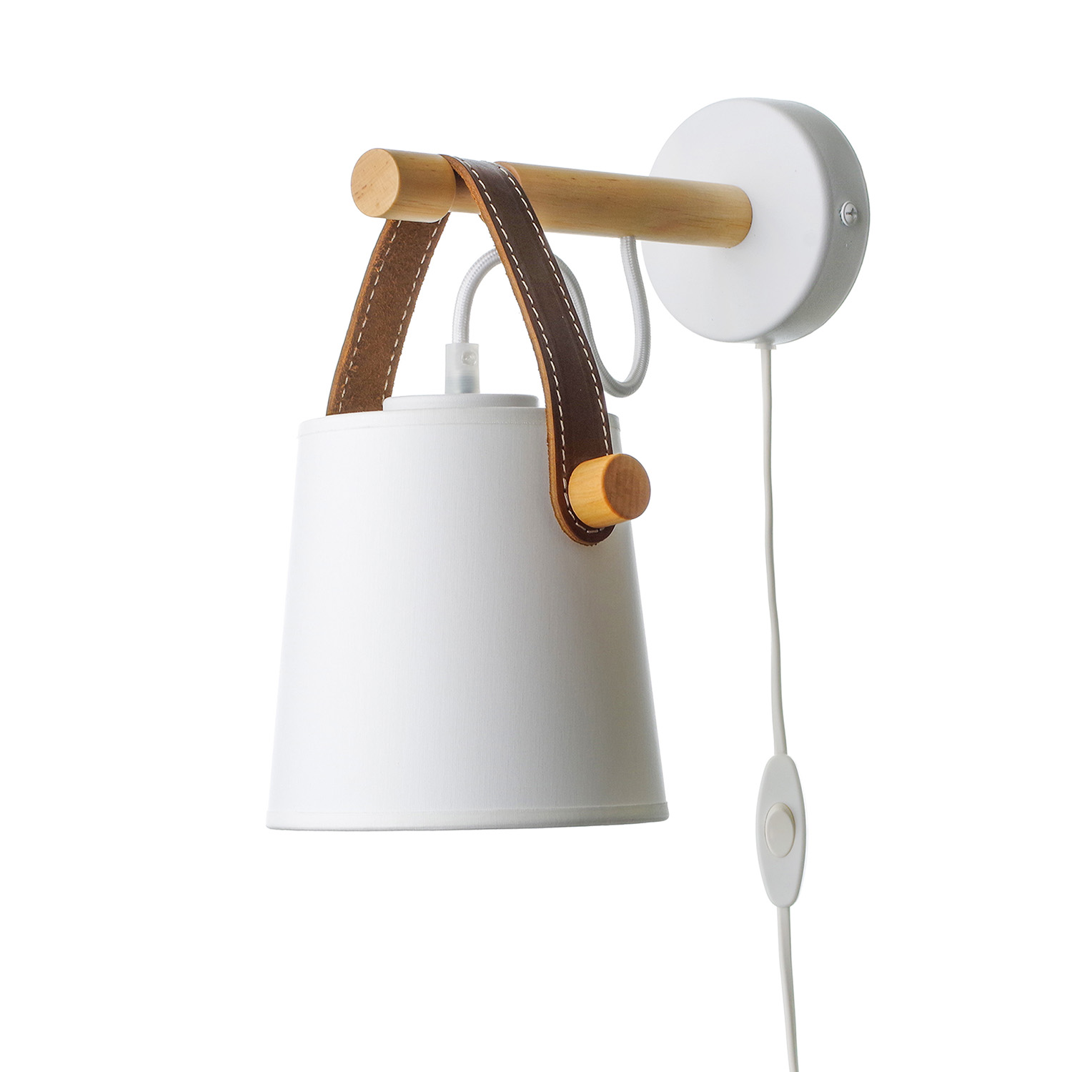 Nástěnné svítidlo s kabelem a vypínačem a zástrčkou. 442 "RIONI" foto6