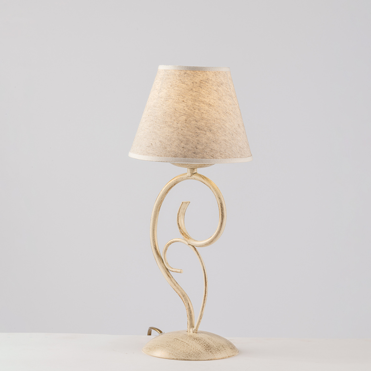 Stolní lampa BL258-LT-AV Vienna, 1 X 40 Watt Max, slonová kost, zlatá