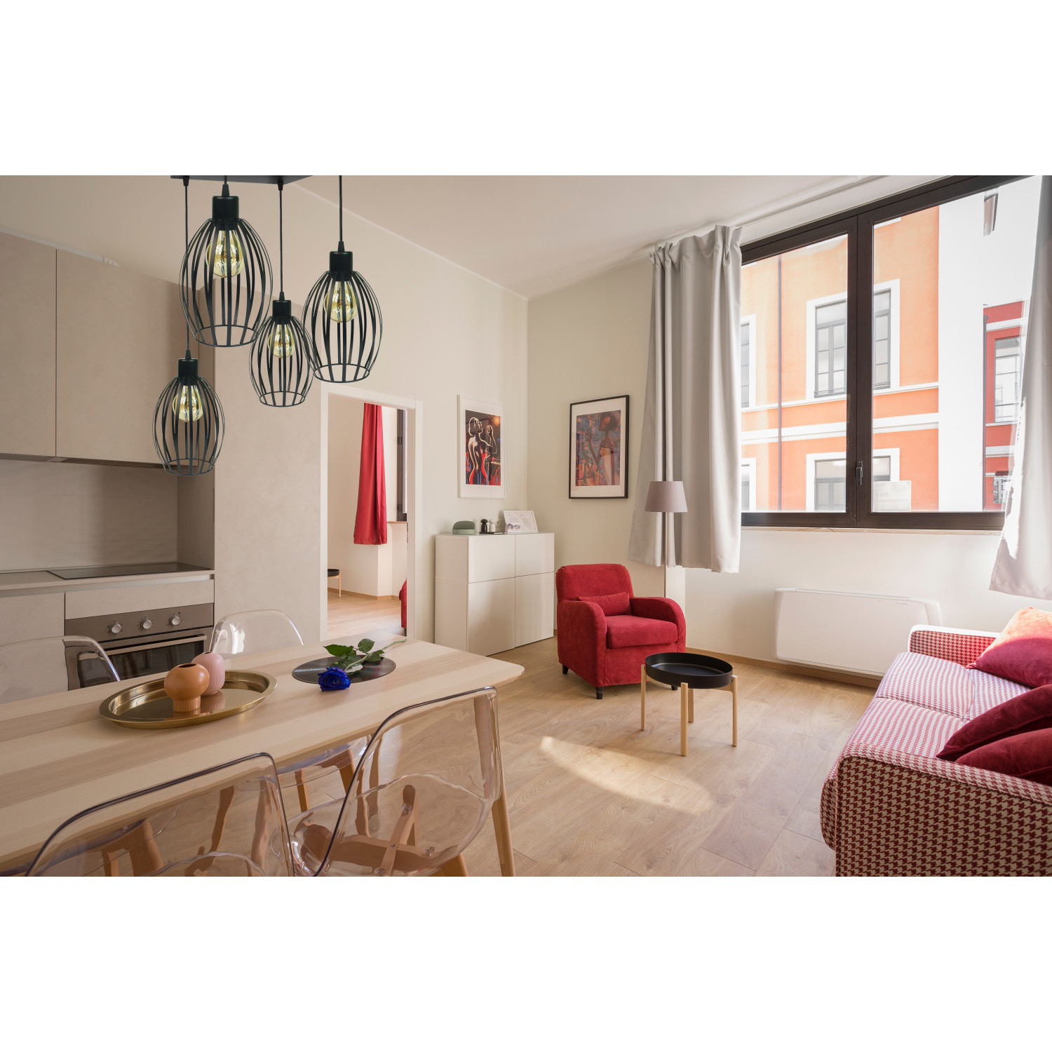 Pendant lamp 7001/PK4LCZ FIORDA, 4xE27/60W, black foto3