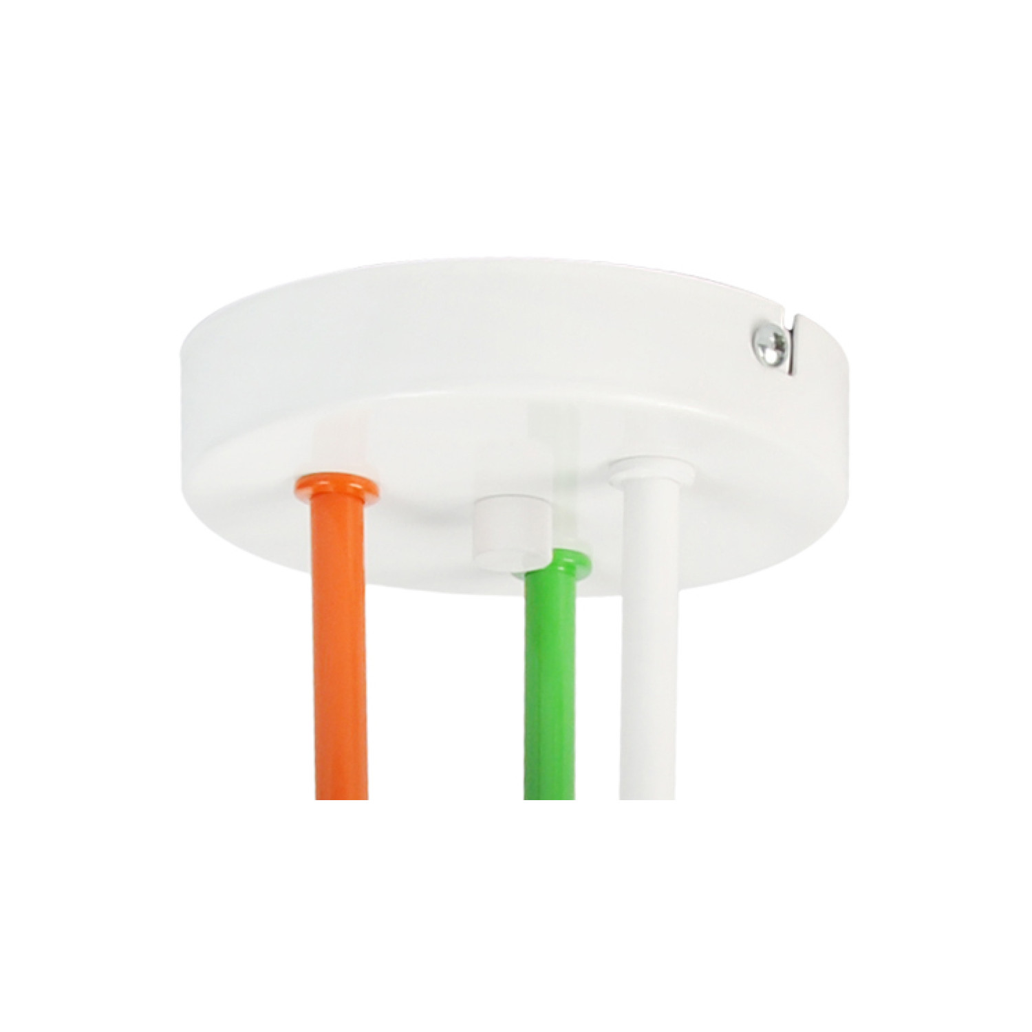 Pendant lamp 1001/3M3 MONDO, 3xE27/60W, white, orange, green foto5
