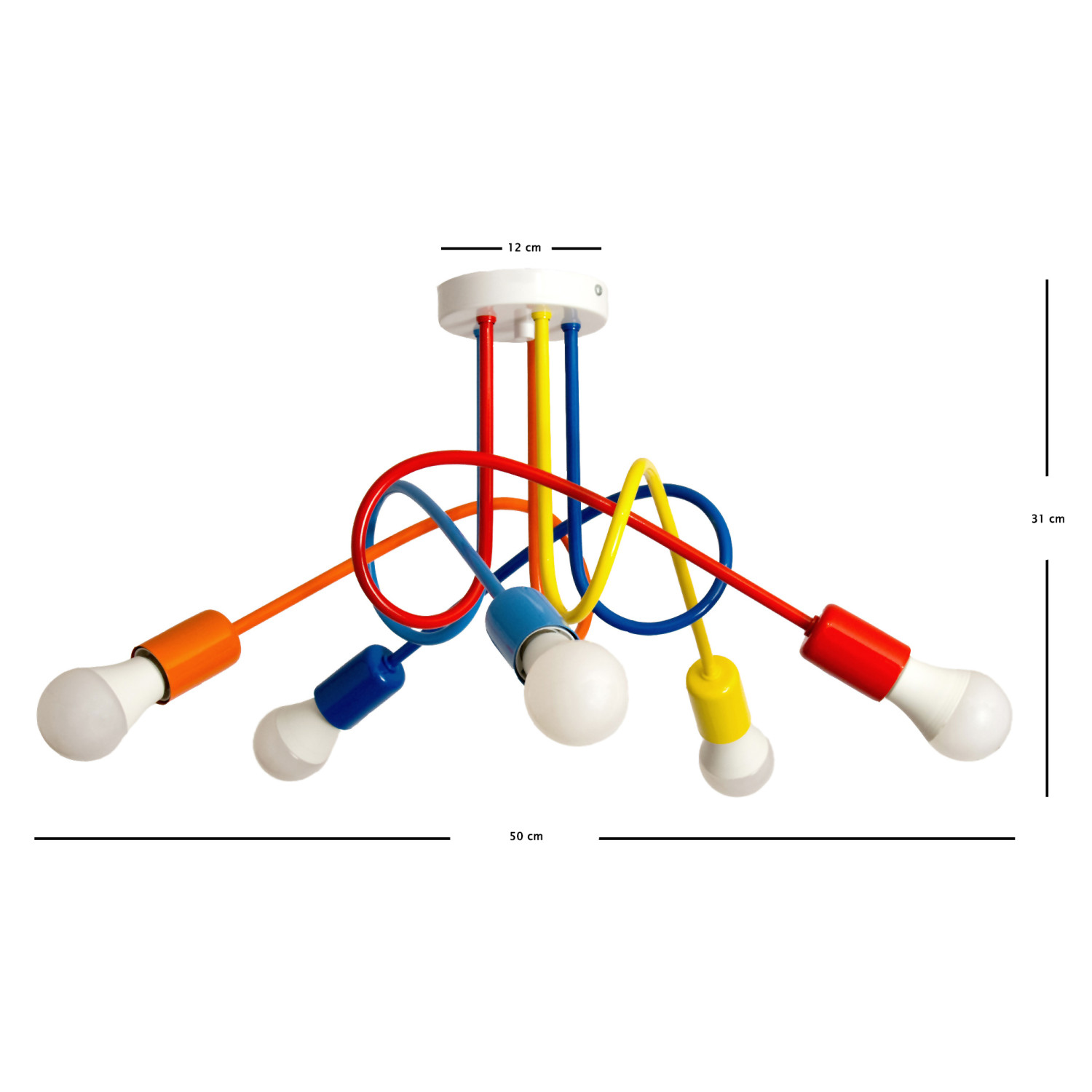 Pendant lamp 1001/5MX2 MONDO, 5xE27/60W, foto4