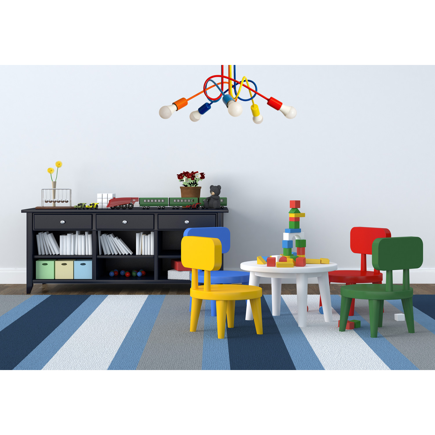 Pendant lamp 1001/5MX2 MONDO, 5xE27/60W, foto3