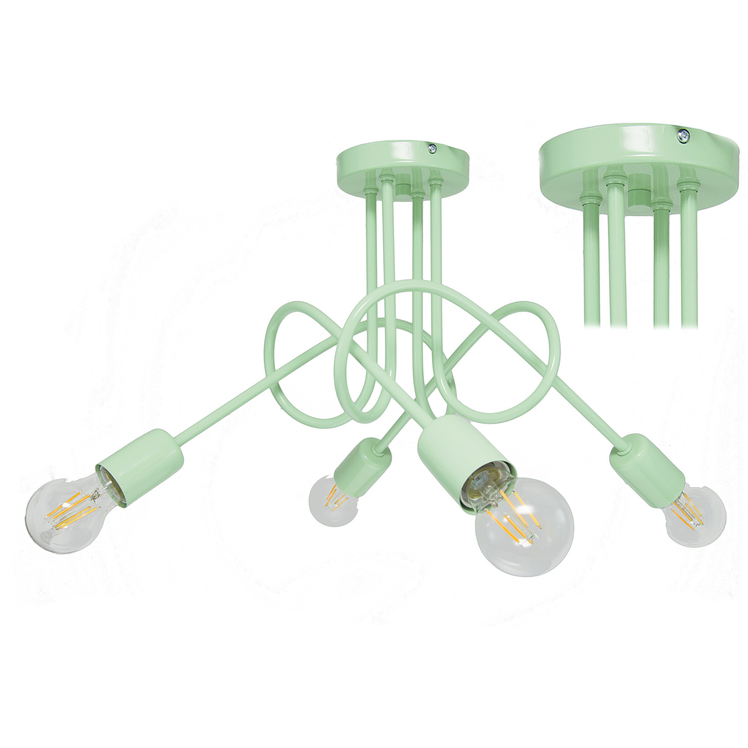 Pendant lamp 1001/4PS MONDO, 4xE27/60W, foto2