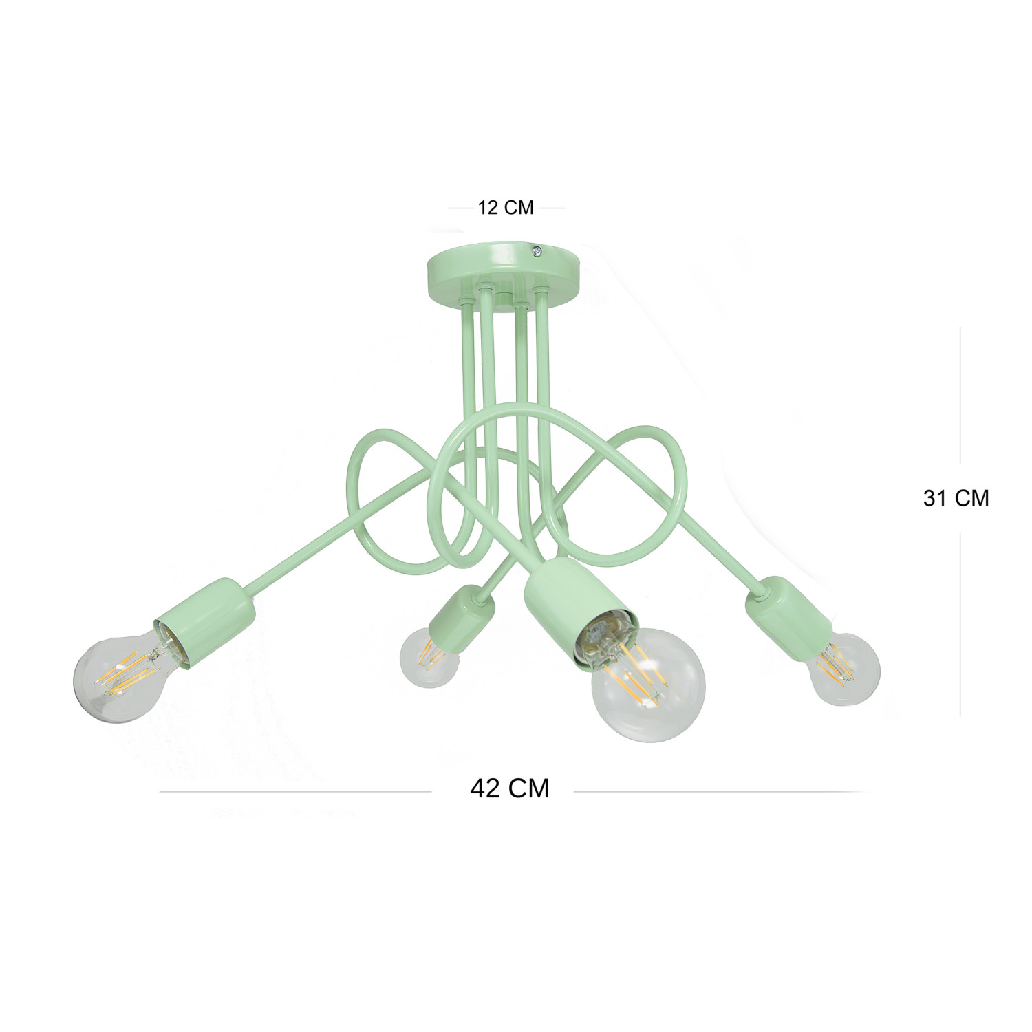 Pendant lamp 1001/4PS MONDO, 4xE27/60W, foto3