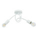 Children's room ceiling lamp "MONDO" collection, white matte color, for two LED bulbs foto2