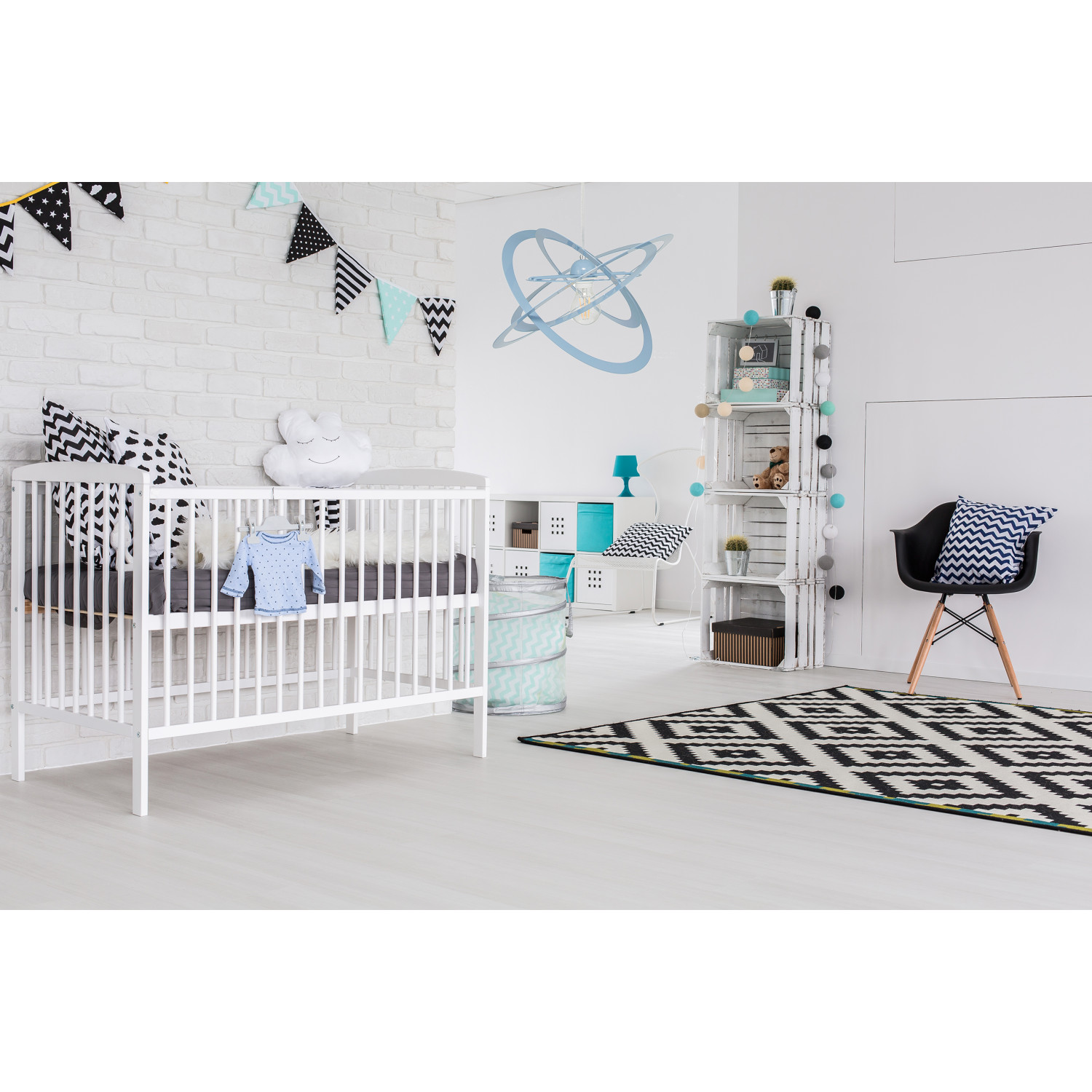 Pendant lamp 2005/1PN SFERIS, 1xE27/60W, blue pastel foto5