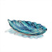 Glass bowl oval in the form of a leaf 400 mm FG 23 foto4