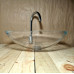 Glass design washbasin U 043 foto5