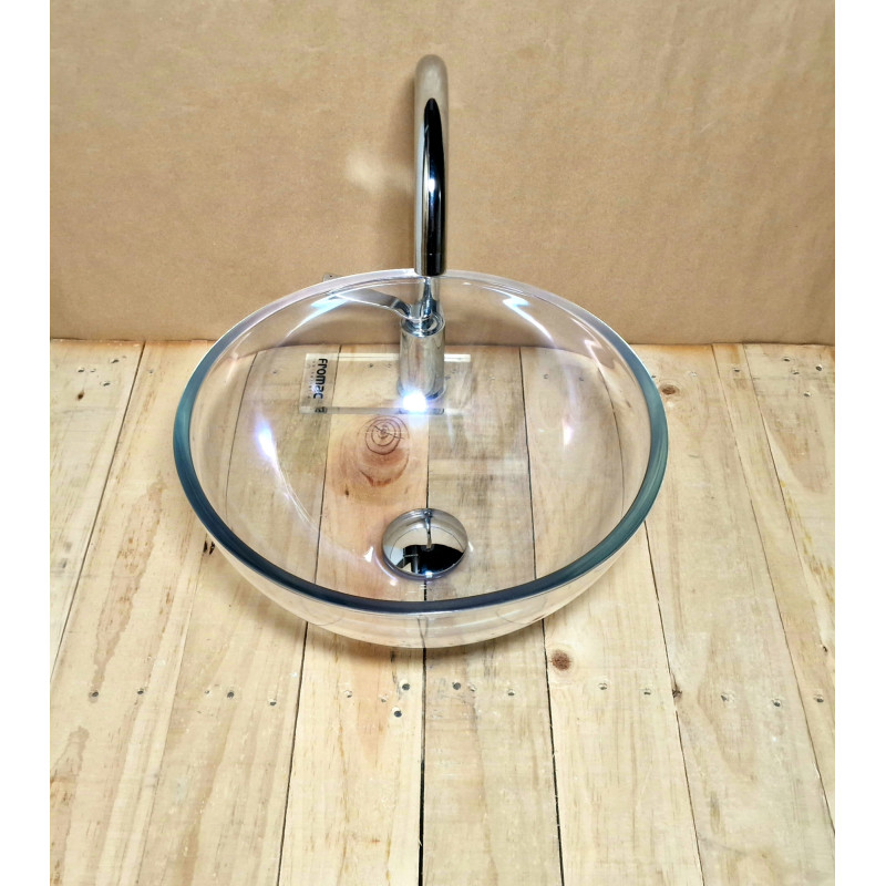Design glass washbasin U045