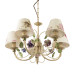 Elegant hanging chandelier on a chain in the style of Provence 20766 "CAMELLIA" foto3