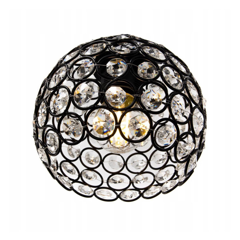 Elegant pendant lamp on a rod with decorative shades CRYSTAL 2220/3/OP foto4
