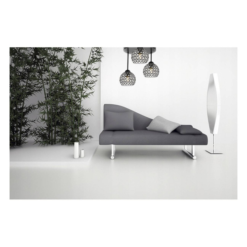 Elegantní závěsná lampa na tyči s dekorativními stínidy CRYSTAL 2220/3/OP foto5