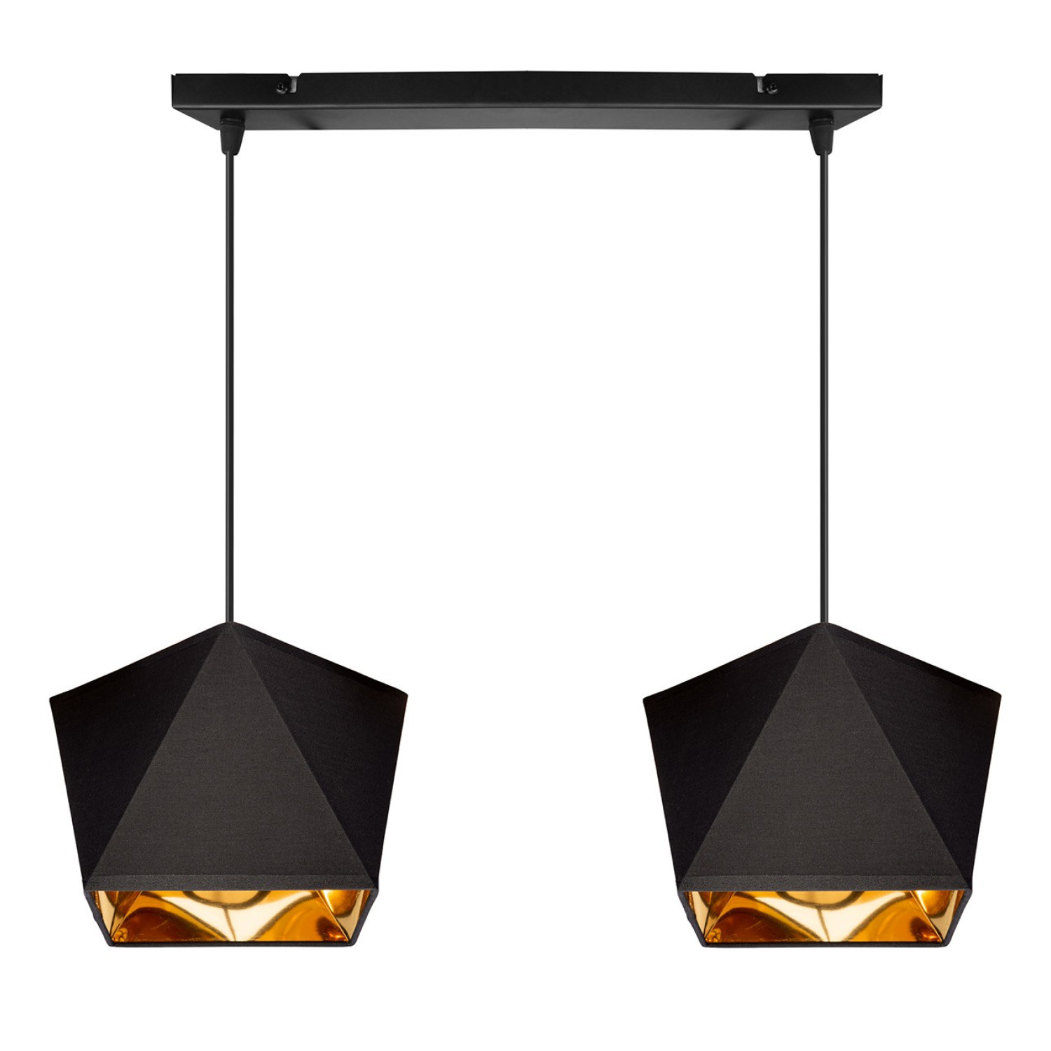 Závěsné svítidlo na lanku LH025 "DIAMOND GOLD"