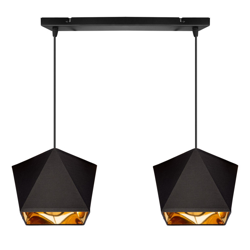 Pendant luminaire LH025 "DIAMOND GOLD"