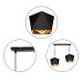 Pendant luminaire LH025 "DIAMOND GOLD" foto6