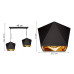 Pendant luminaire LH025 "DIAMOND GOLD" foto6