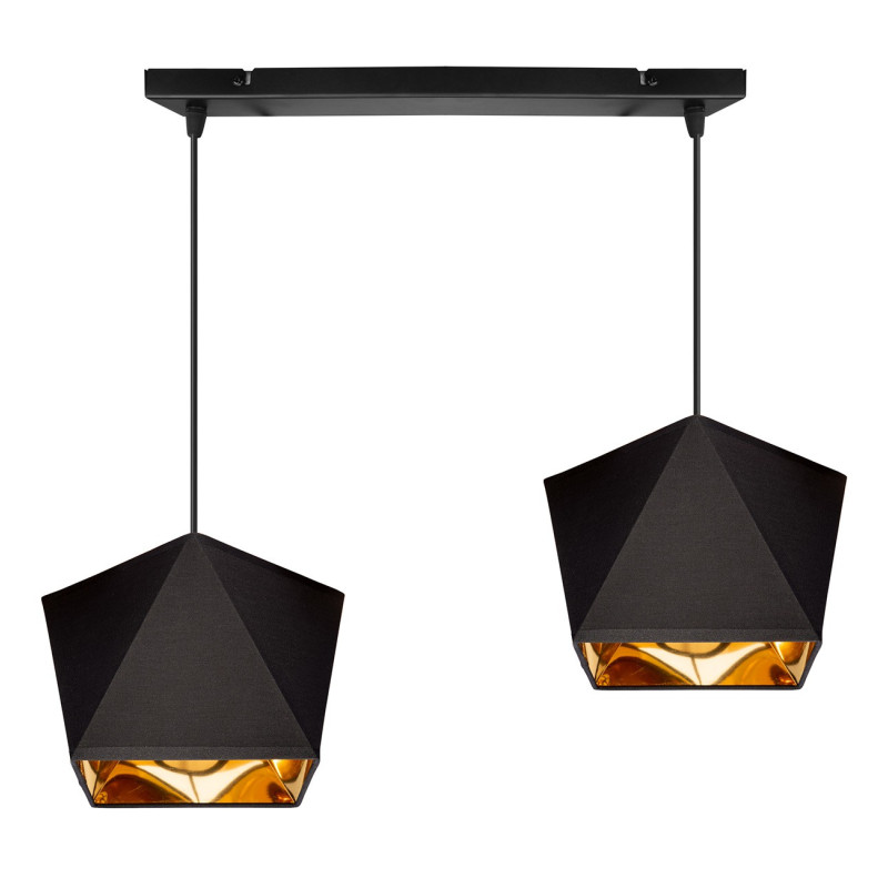 Pendant luminaire LH025 "DIAMOND GOLD" foto6