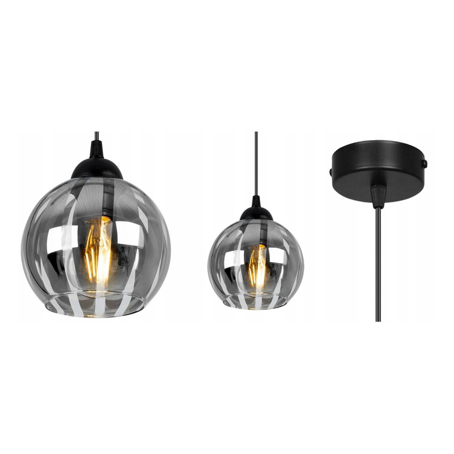 Moderní závěsné svítidlo na lanku ELIZA 1987/1/C foto3