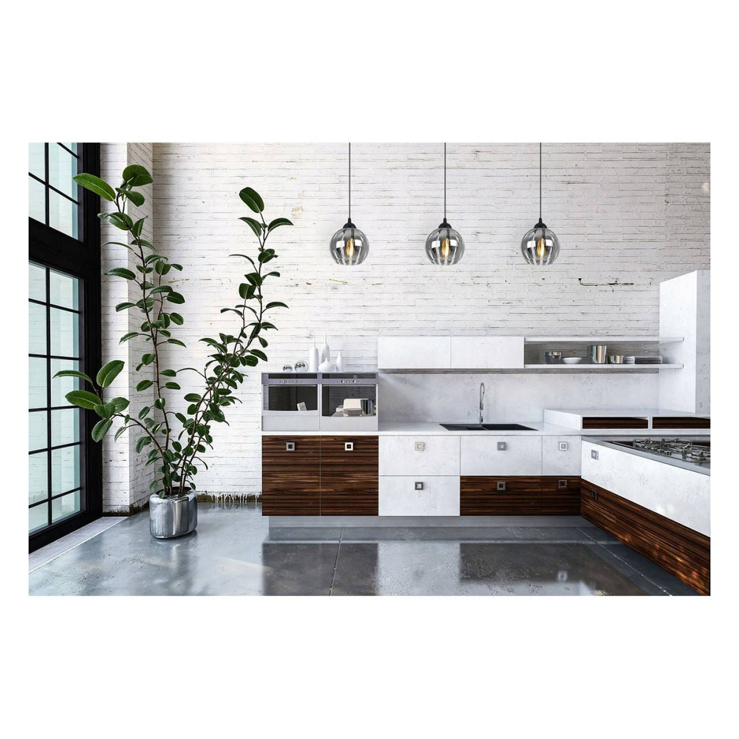 Moderní závěsné svítidlo na lanku ELIZA 1987/1/C foto5