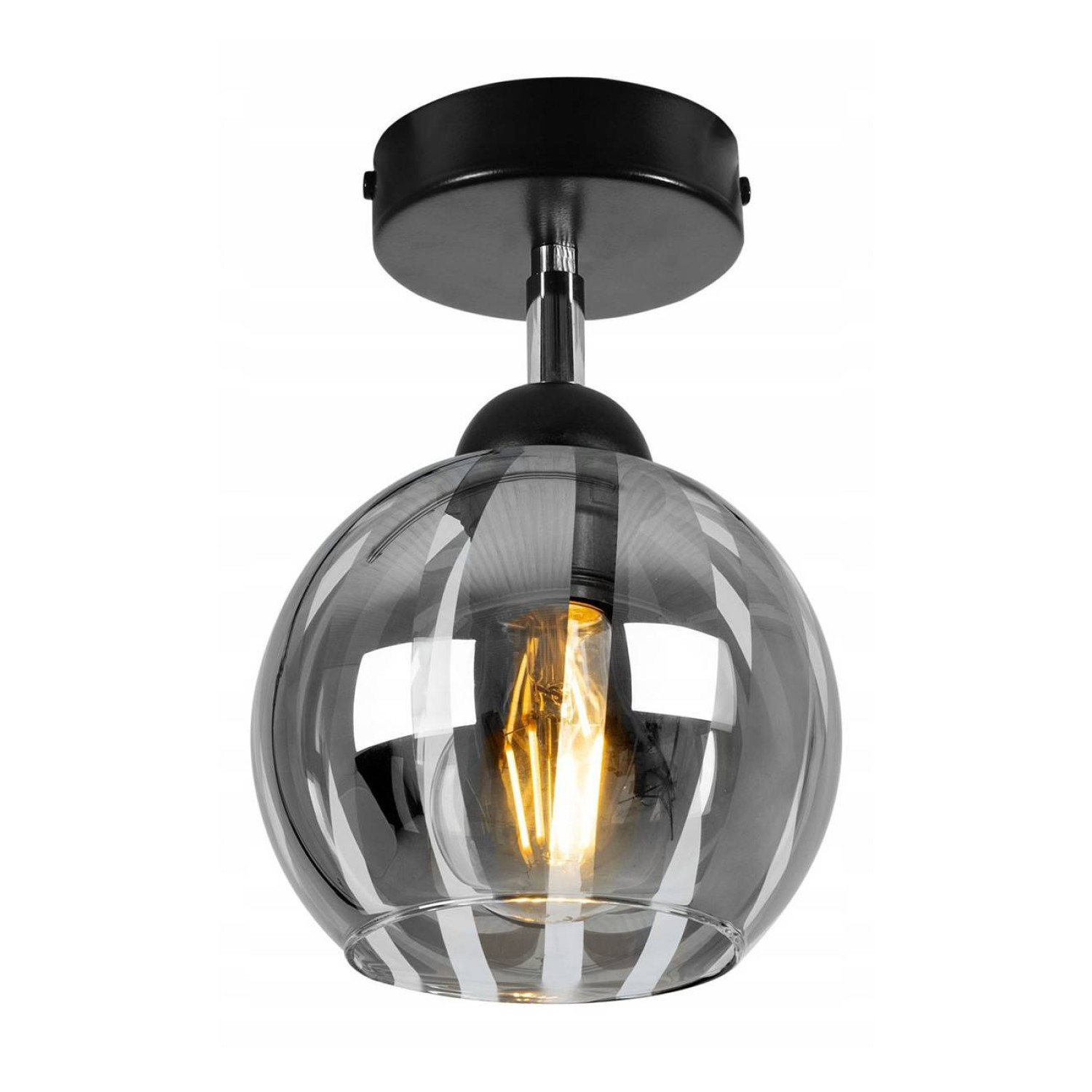 Stropní svítidlo se skleněným stínidlem ELIZA 1987/KP/C foto2