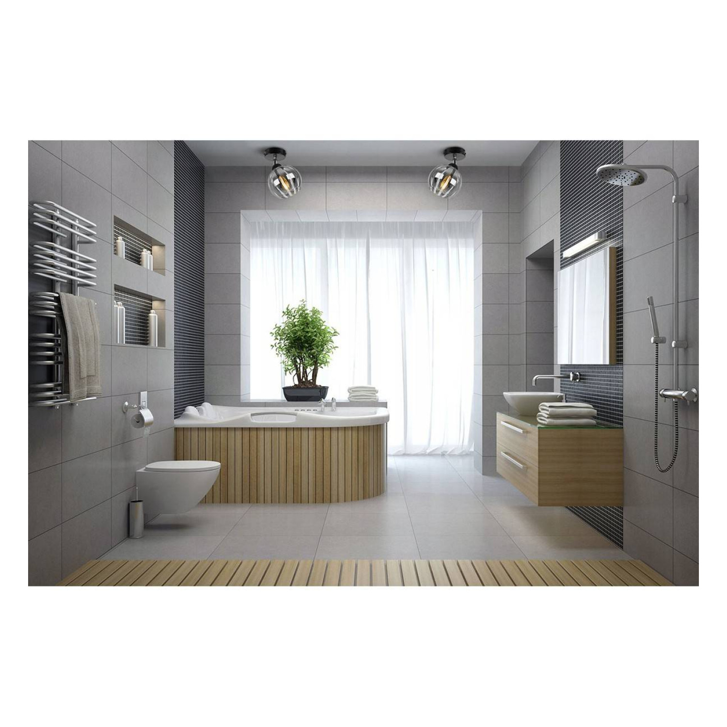 Stropní svítidlo se skleněným stínidlem ELIZA 1987/KP/C foto6