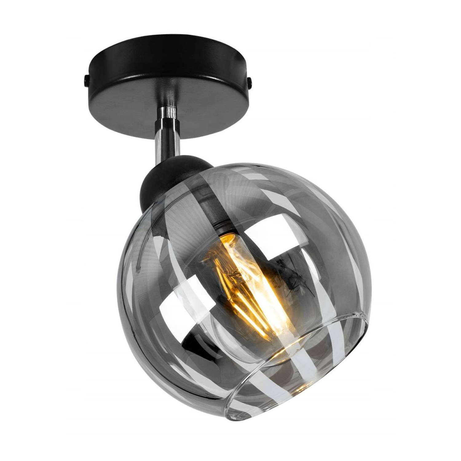 Stropní svítidlo se skleněným stínidlem ELIZA 1987/KP/C