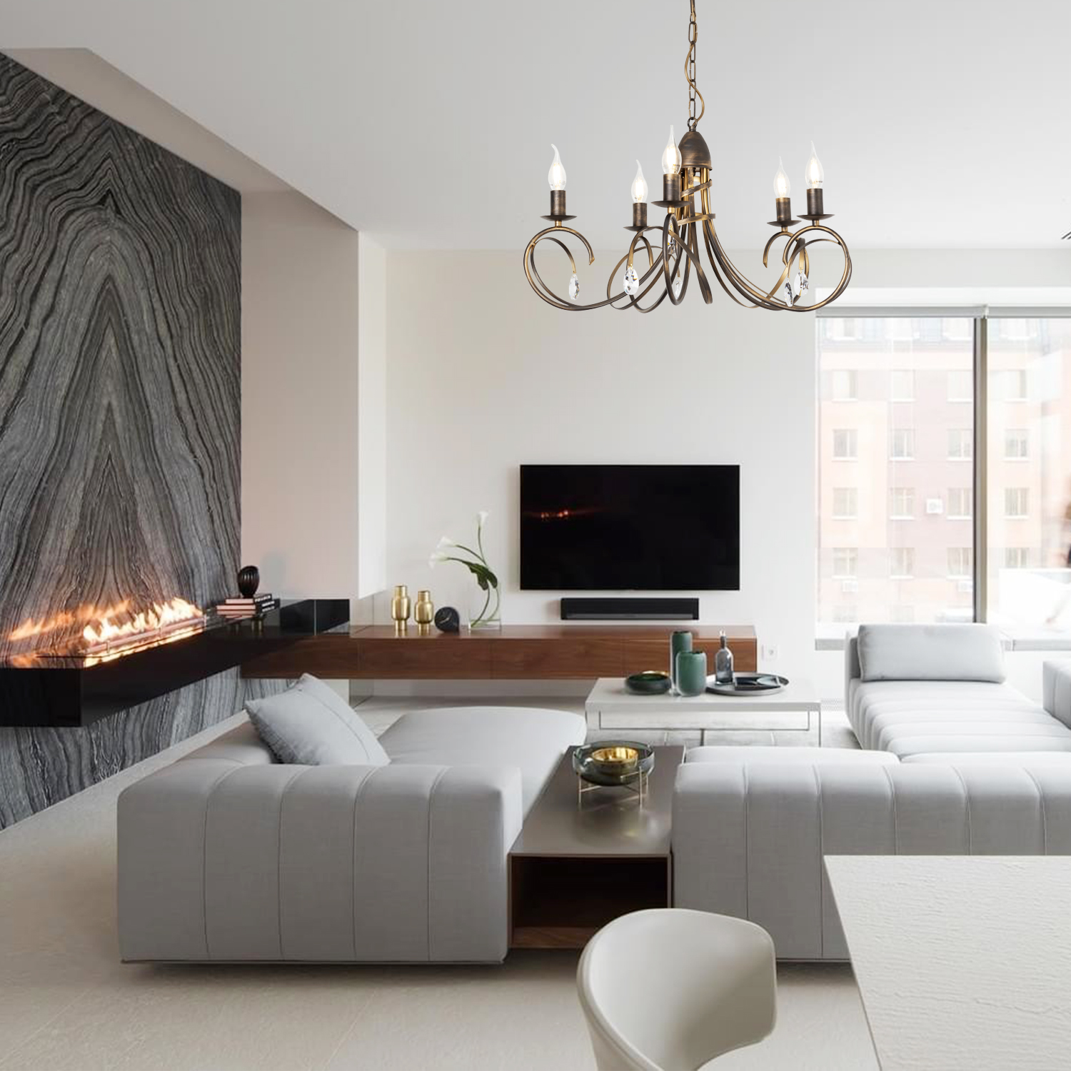 Chandelier 18503 "VIRGINIA CRYSTAL" foto4