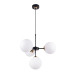 Black pendant lamp with a white shade and the option of regulation foto9