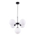 Stropní lampa s regulací v černém provedení, bílé stínidlo - stručný a elegantní "IMPERIA" foto10