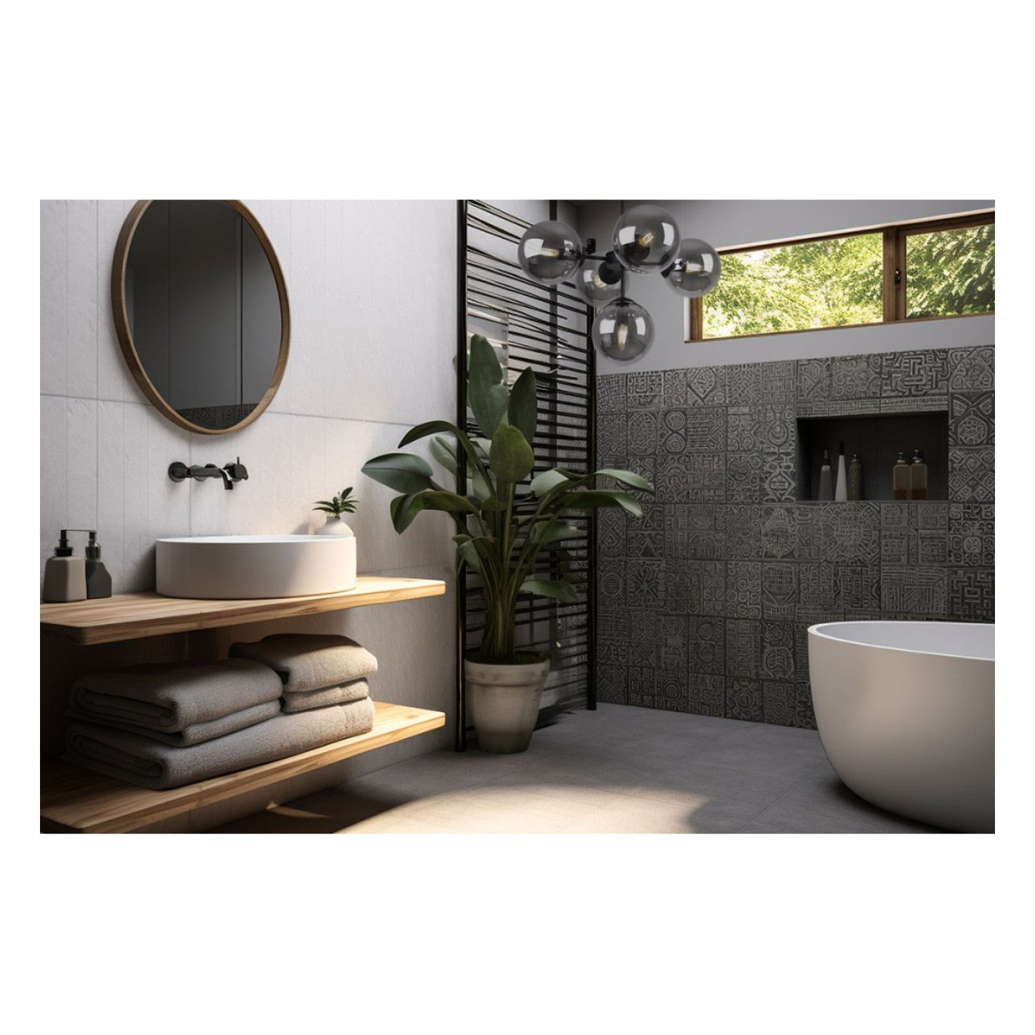 Elegantní závěsné svítidlo s variabilní délkou a pěti transparentními stínidly "IMPERIA" foto10