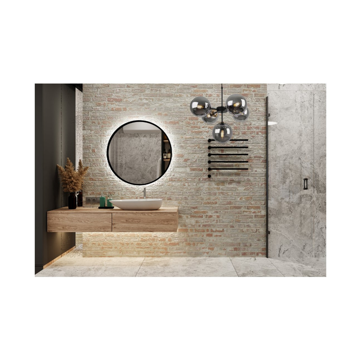 Závěsné světlo s nastavitelnou délkou a možností připojení k podvojnému vypínači"IMPERIA" foto9