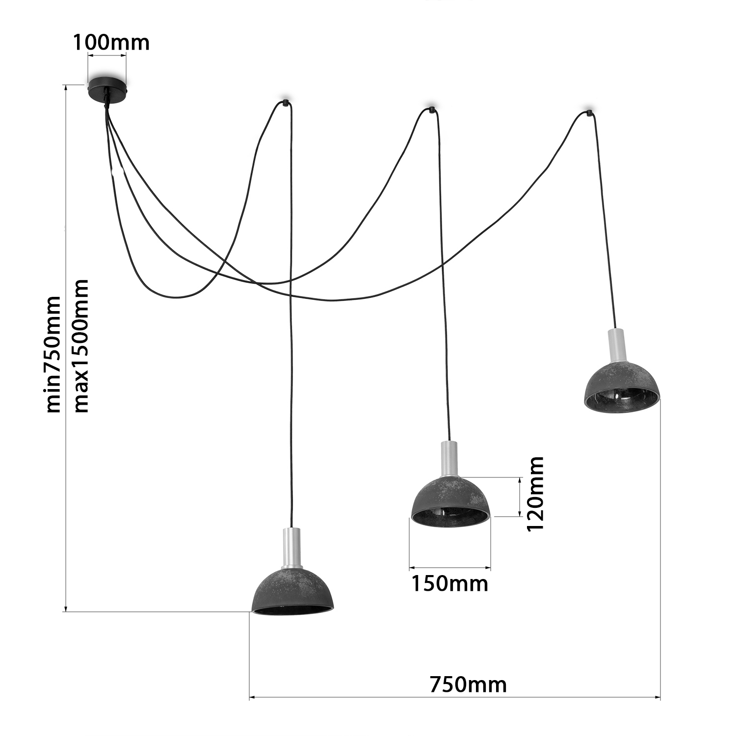 Suspended light 60288 "LIMA" foto4