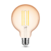 LED žárovka Jantarová  skleněná koule Filament Amber Globe G95 4W E27 320° 1800K (360 lumen) foto2